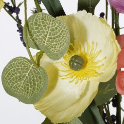 DecoWoerner Ramas Y Ramitas|Ramos Y Coronas De Flores>Ramo Artificial De Cosmea Y Cerezo En Flor 22 X 10 X 54 Cm