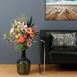DecoWoerner Ramos Y Coronas De Flores>Ramo De Flores Artificiales De Colores 20 X 50 X110 Cm