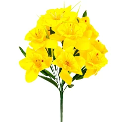 DecoWoerner Decoración De Pascua|Decoración De Primavera>Ramo De Narcisos Artificiales 38 Cm