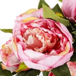 DecoWoerner Ramos Y Coronas De Flores>Ramo De Peonías Artificiales 46 Cm