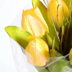DecoWoerner Decoración De Primavera|Ramos Y Coronas De Flores>Ramo De Tulipanes Artificial , 30 Cm