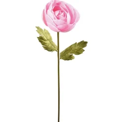 DecoWoerner Decoración De Primavera|Flores Artificiales>Ranúnculo Artificial , 105 Cm