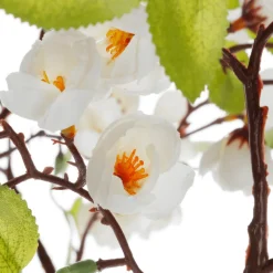 DecoWoerner Árboles Artificiales>Árbol Artificial En Flor De Cerezo Con Soporte 120 Cm