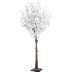 DecoWoerner Decoración De Primavera|Árboles Artificiales>Árbol Con Flores De Cerezo Artificial , 160 Cm