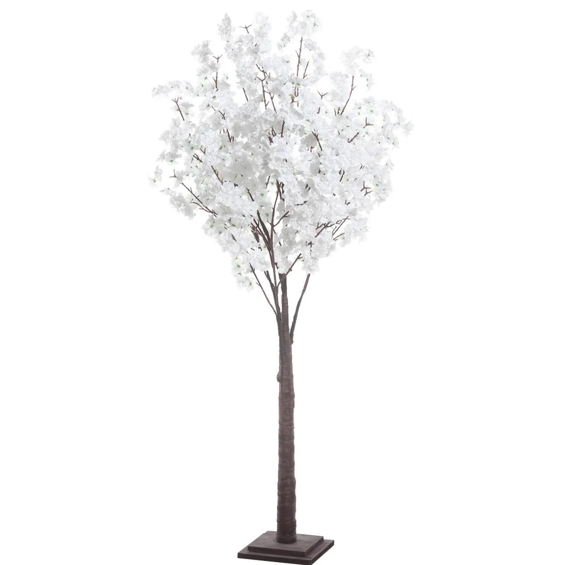 DecoWoerner Decoración De Primavera|Árboles Artificiales>Árbol Con Flores De Cerezo Artificial , 160 Cm