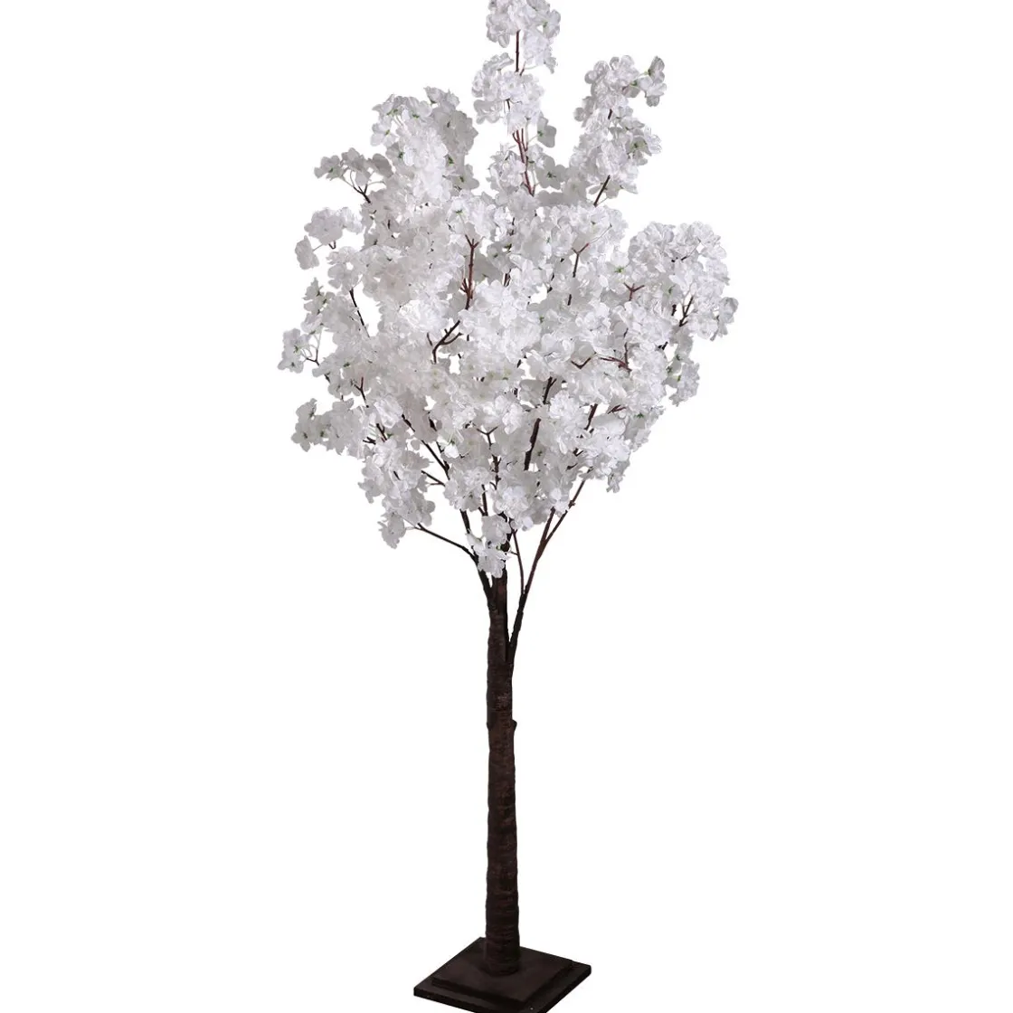 DecoWoerner Decoración De Primavera|Árboles Artificiales>Árbol Con Flores De Cerezo Artificial , 160 Cm