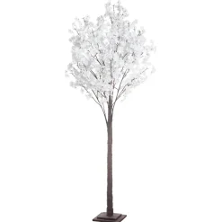 DecoWoerner Decoración De Primavera|Árboles Artificiales>Árbol Con Flores De Cerezo, 200 Cm