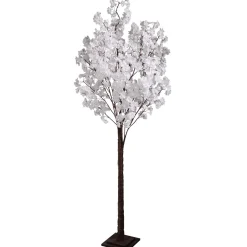 DecoWoerner Decoración De Primavera|Árboles Artificiales>Árbol Con Flores De Cerezo, 200 Cm