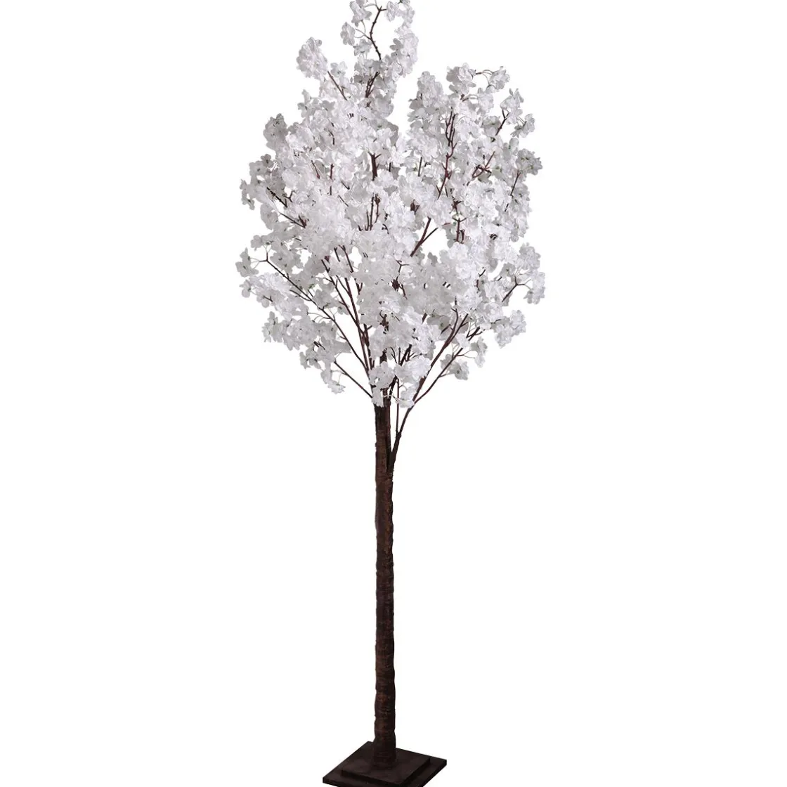 DecoWoerner Decoración De Primavera|Árboles Artificiales>Árbol Con Flores De Cerezo, 200 Cm