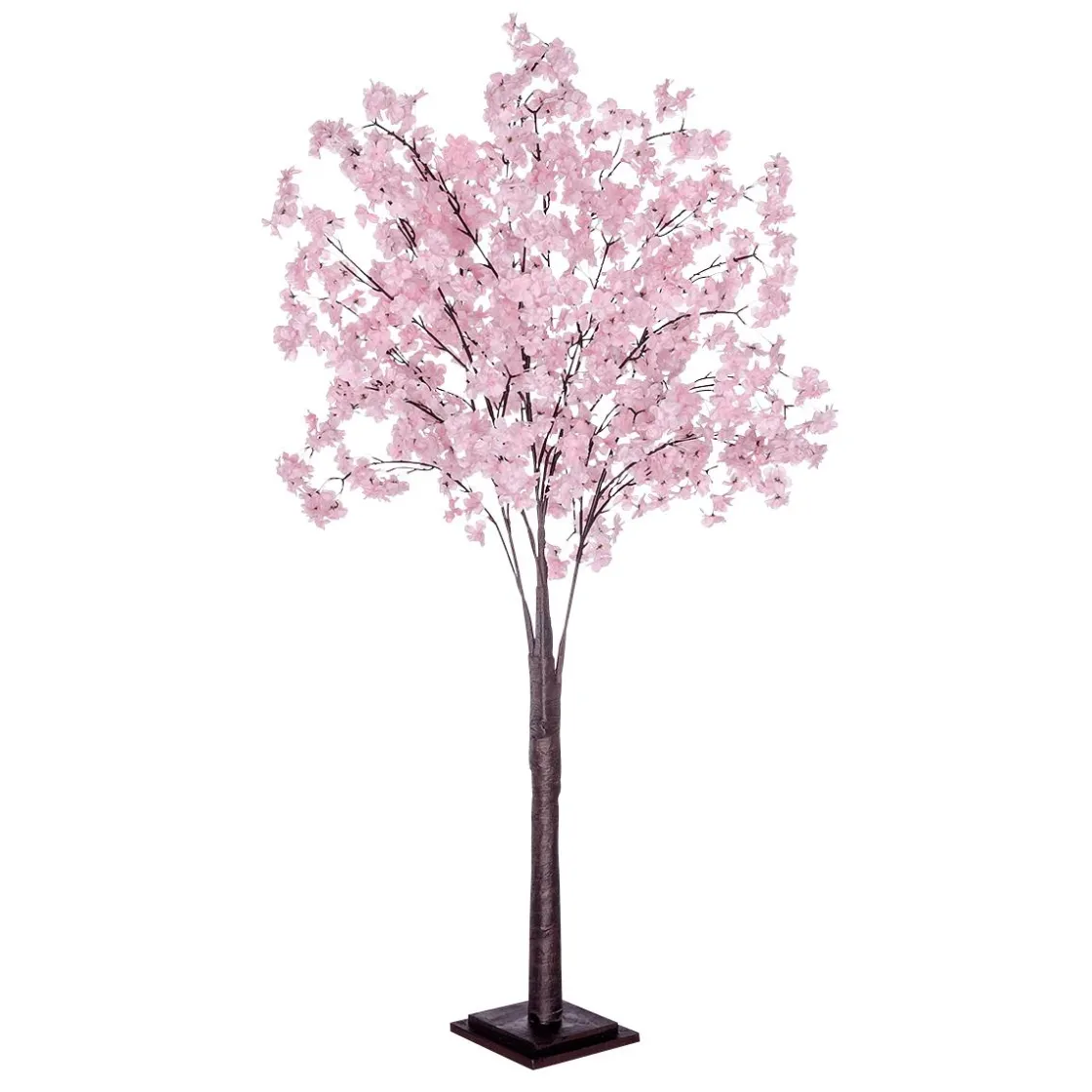 DecoWoerner Decoración De Primavera|Árboles Artificiales>Árbol Con Flores De Cerezo, 160 Cm