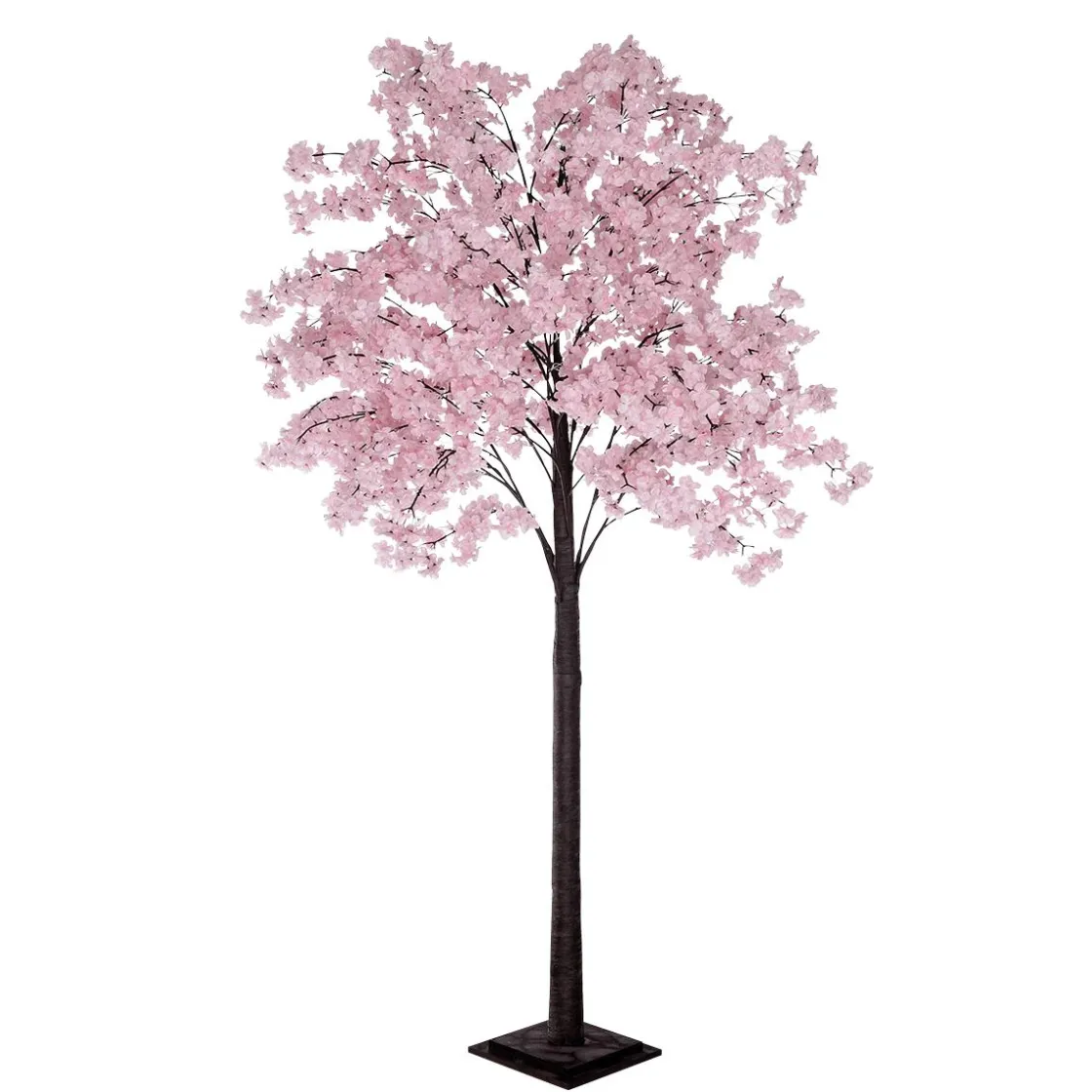 DecoWoerner Árboles Artificiales|Decoración De Primavera>Árbol Con Flores De Cerezo, 240 Cm,