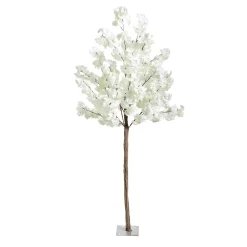 DecoWoerner Decoración De Primavera|Árboles Artificiales>Árbol Con Flores De Cerezo, 180 Cm