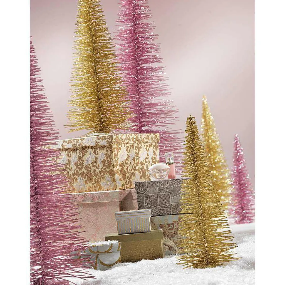 DecoWoerner Decoración Navideña Xxl|Figuras De Navidad>Árbol De Cepillo , 120 Cm