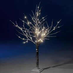 DecoWoerner Decoración De Invierno|Árboles Artificiales>Árbol De Luces LED, 125 Cm