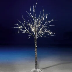 DecoWoerner Decoración De Invierno|Árboles Artificiales>Árbol De Luces LED, 160 Cm