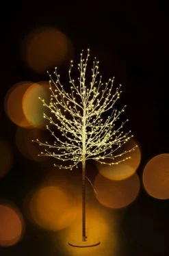 DecoWoerner Decoración De Invierno|Árboles Artificiales>Árbol De Luces LED, 120 Cm