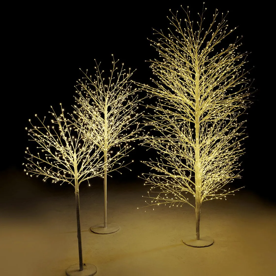 DecoWoerner Decoración De Invierno|Árboles Artificiales>Árbol De Luces LED, 120 Cm