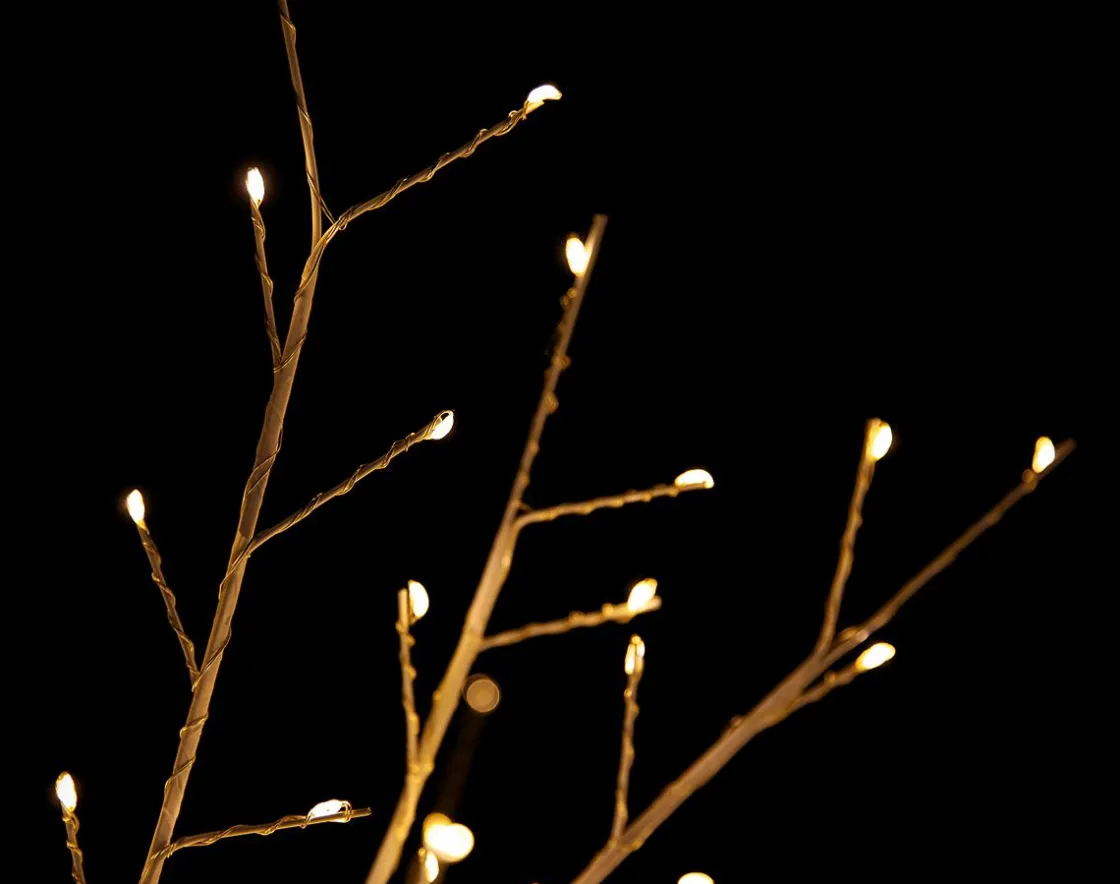 DecoWoerner Decoración De Invierno|Árboles Artificiales>Árbol De Luces LED, 150 Cm
