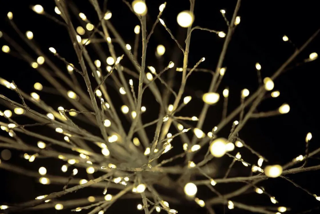 DecoWoerner Decoración De Invierno|Árboles Artificiales>Árbol De Luces LED, 150 Cm