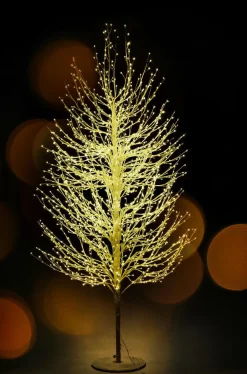 DecoWoerner Decoración De Invierno|Árboles Artificiales>Árbol De Luces LED, Altura 180 Cm