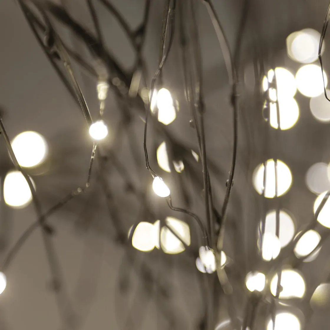 DecoWoerner Árboles Artificiales|Luces De Navidad>Árbol De Luces LED "Sauce", 150 Cm