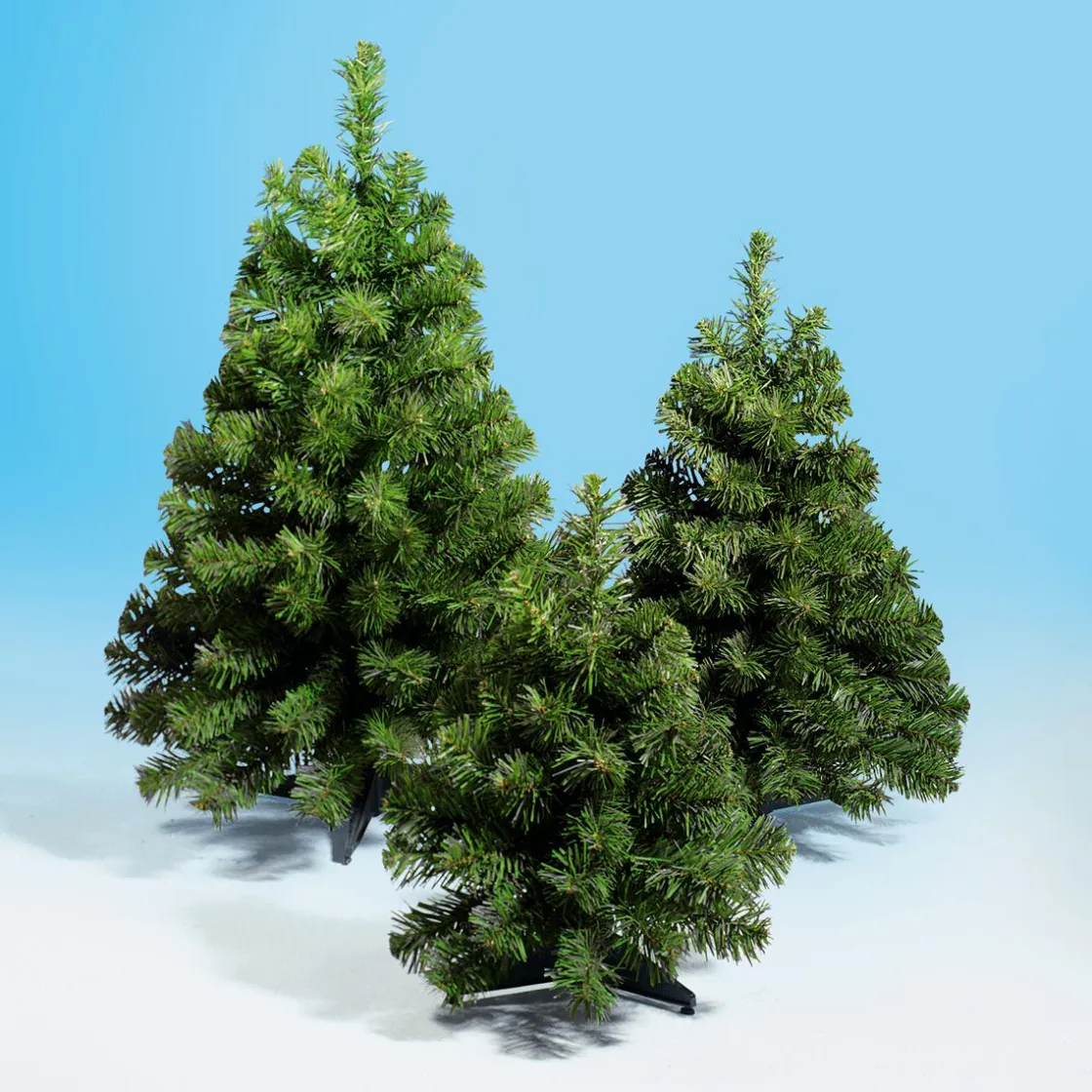 DecoWoerner Árboles De Mesa Y Ramas De Abeto|Árboles De Navidad Artificiales>Árbol De Mesa, Altura 80 Cm