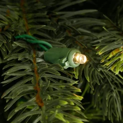 DecoWoerner Árboles De Navidad Artificiales>Árbol De Navidad Artificial Nordmann Abeto Con LED 180 Cm