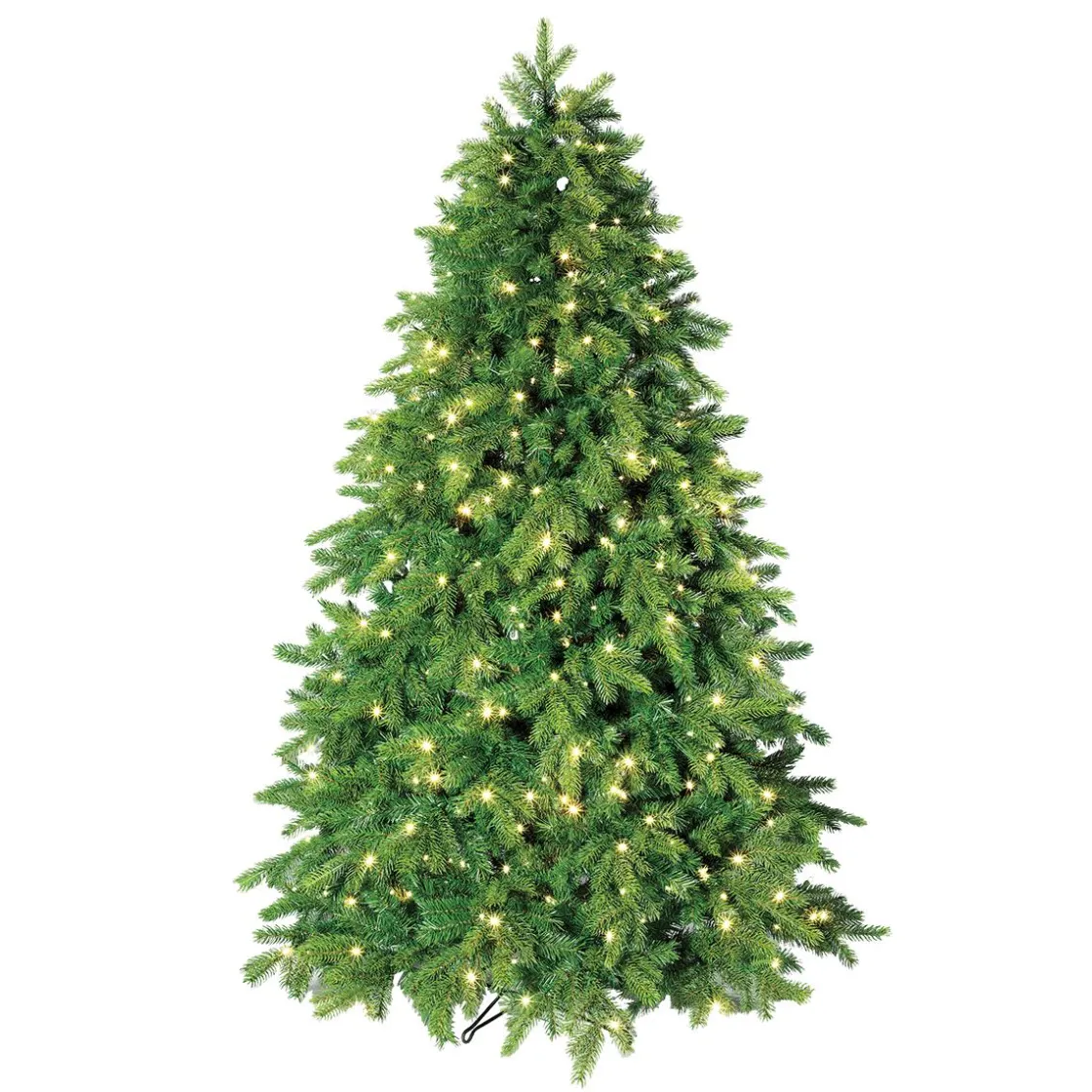 DecoWoerner Árboles De Navidad Artificiales>Árbol De Navidad Artificial Nordmann Abeto Con LED 180 Cm