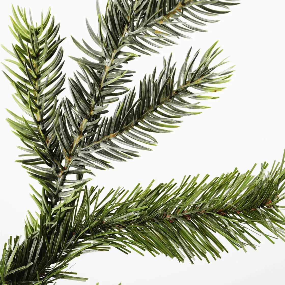 DecoWoerner Árboles De Navidad Artificiales>Árbol De Navidad Artificial Nordmann Abeto Con LED 210 Cm