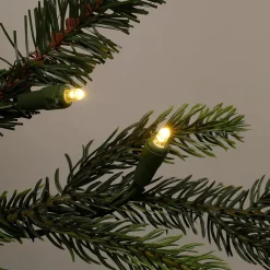 DecoWoerner Árboles De Navidad Artificiales>Árbol De Navidad Artificial Abeto Douglas Con LED 210 Cm
