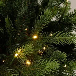 DecoWoerner Árboles De Navidad Artificiales>Árbol De Navidad Artificial Moldeado Por Inyección Pícea De Noruega Con LED 240 Cm