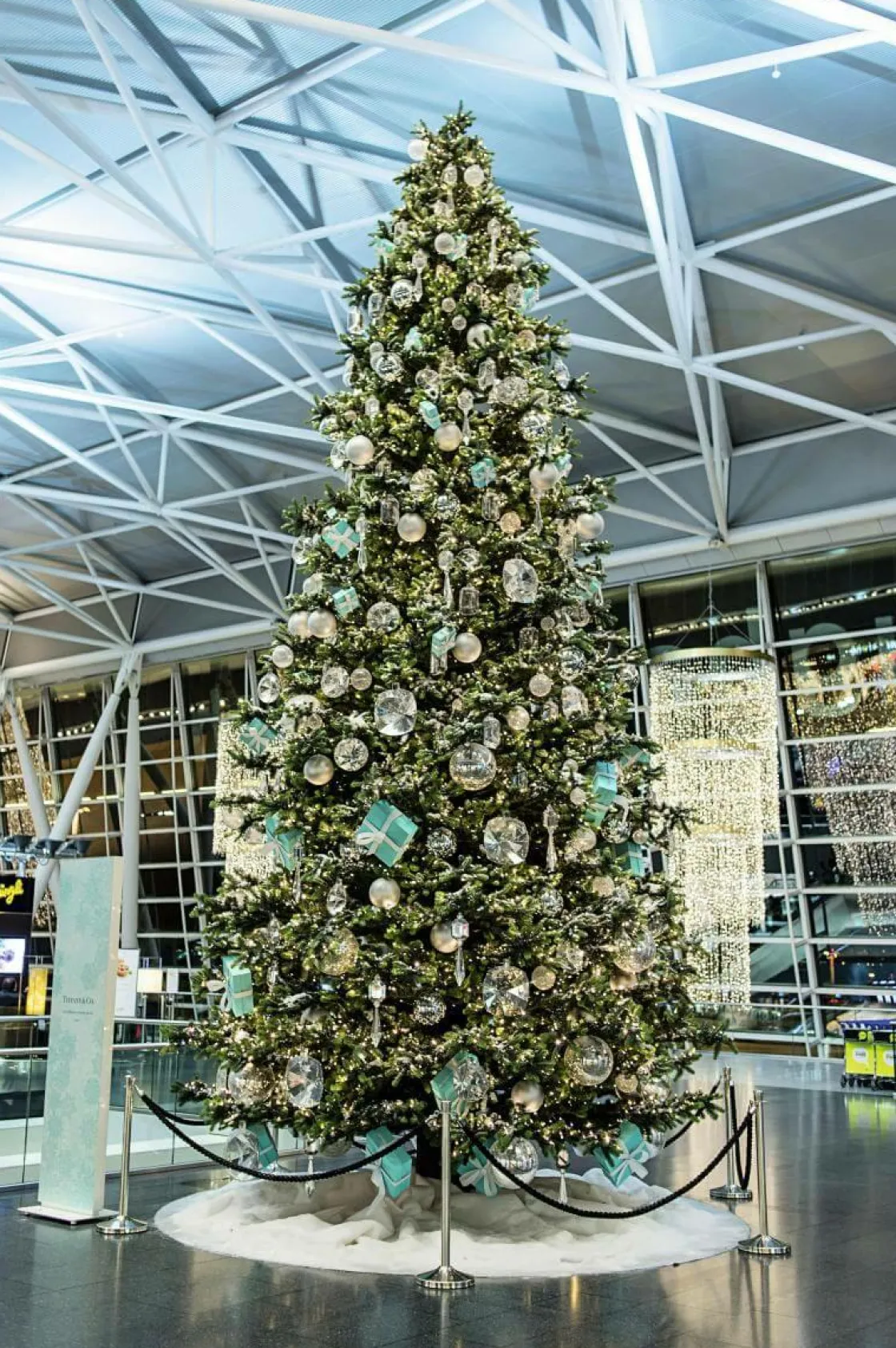 DecoWoerner Árboles Gigantescos>Árbol De Navidad Artificial Gigante "Deluxe
