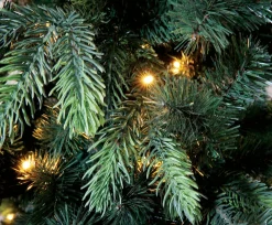 DecoWoerner Árboles De Navidad Artificiales>Árbol De Navidad Artificial Abeto Noble Con LED 150 Cm
