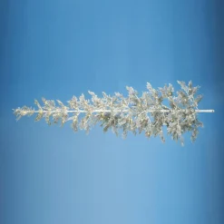 DecoWoerner Decoración De Invierno|Árboles De Navidad Artificiales>Árbol De Navidad Artificial Colgante Cedro Con Agujas Escarchadas Y LED 300 Cm