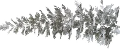 DecoWoerner Decoración De Invierno|Árboles De Navidad Artificiales>Árbol De Navidad Artificial Colgante Cedro Con Agujas Escarchadas 300 Cm