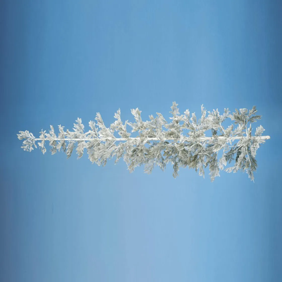 DecoWoerner Decoración De Invierno|Árboles De Navidad Artificiales>Árbol De Navidad Artificial Colgante Cedro Con Agujas Escarchadas 400 Cm