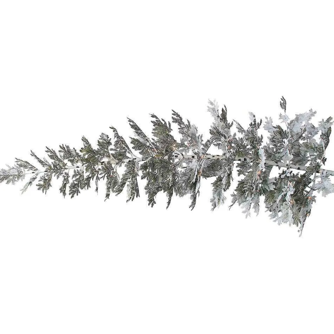 DecoWoerner Decoración De Invierno|Árboles De Navidad Artificiales>Árbol De Navidad Artificial Colgante Cedro Con Agujas Escarchadas 400 Cm