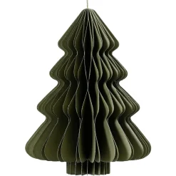 DecoWoerner Decoración Temática|Decoración De Invierno>Árbol De Navidad Deluxe De Papel De Nido De Abeja De 15 Cm