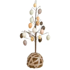 DecoWoerner Decoración De Pascua>Árbol Decorativo De Huevos De Pascua , 13 X 40 Cm De Altura