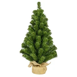 DecoWoerner Árboles De Mesa Y Ramas De Abeto>Árbol Decorativo En Saco De Yute