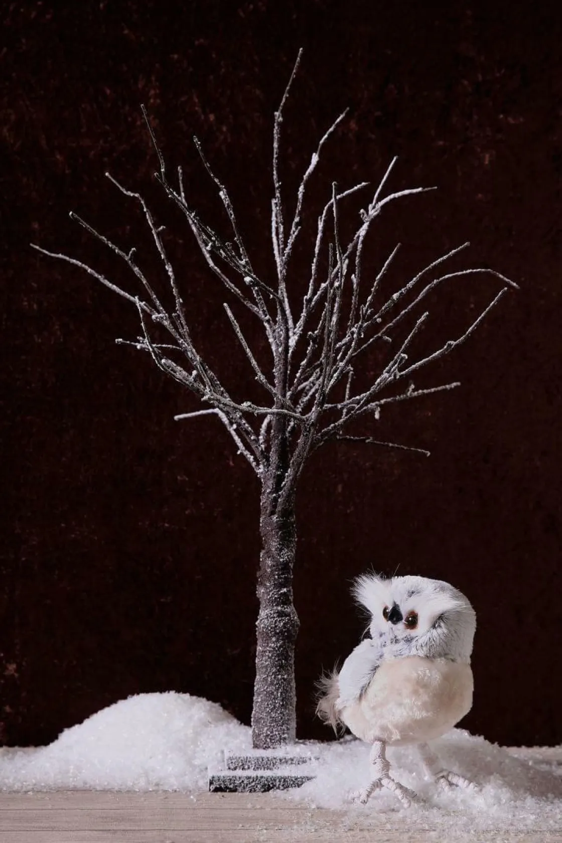 DecoWoerner Decoración De Invierno|Árboles Artificiales>Árbol Decorativo Nevado 125 Cm