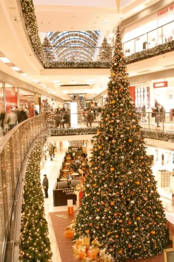DecoWoerner Árboles Gigantescos>Árbol Gigante Con Iluminación LED, Interiores, Altura 440 Cm