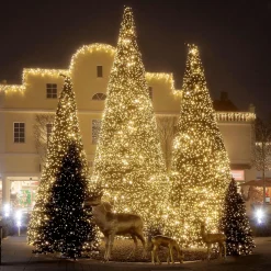 DecoWoerner Árboles Gigantescos>Árbol Gigante Con LED Cálidos, Exterior, 860 Cm