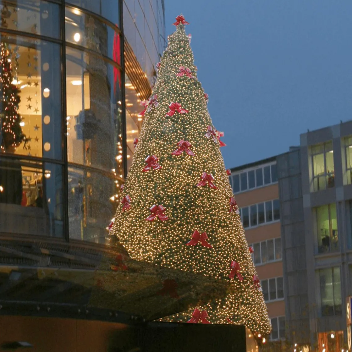 DecoWoerner Árboles Gigantescos>Árbol Gigante Con LED Cálidos, Exterior, 1210 Cm