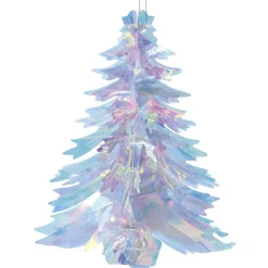 DecoWoerner Decoración De Invierno|Figuras De Navidad>Árbol Iridiscente