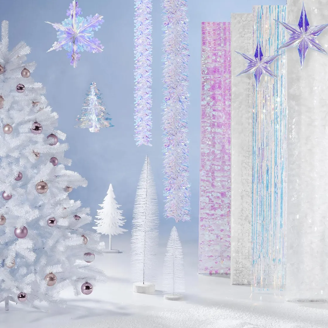 DecoWoerner Decoración De Invierno|Figuras De Navidad>Árbol Iridiscente