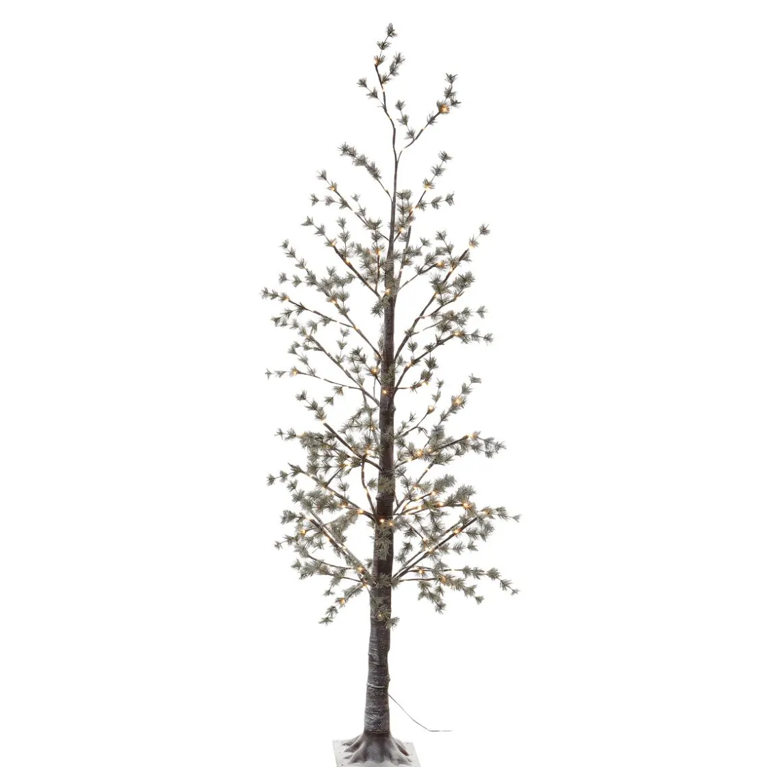 DecoWoerner Árboles Artificiales|Luces De Navidad>Árbol LED Blanco Cálido 210 Cm