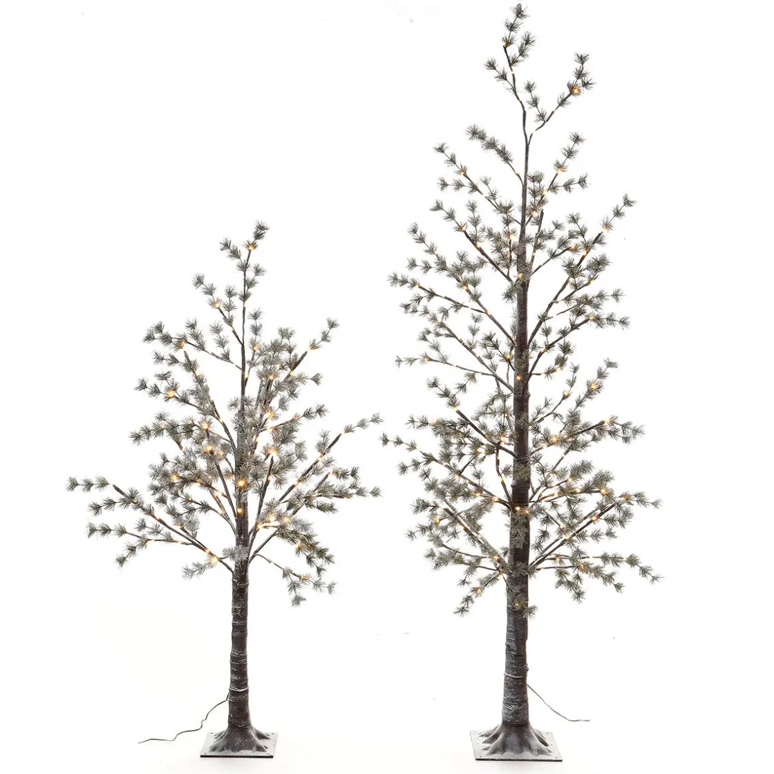 DecoWoerner Árboles Artificiales|Luces De Navidad>Árbol LED Blanco Cálido 210 Cm