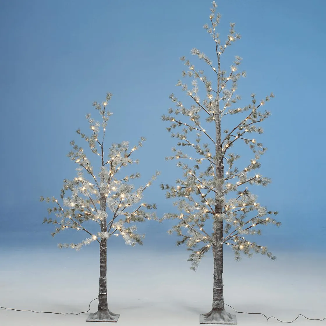 DecoWoerner Árboles Artificiales|Luces De Navidad>Árbol LED Blanco Cálido 210 Cm