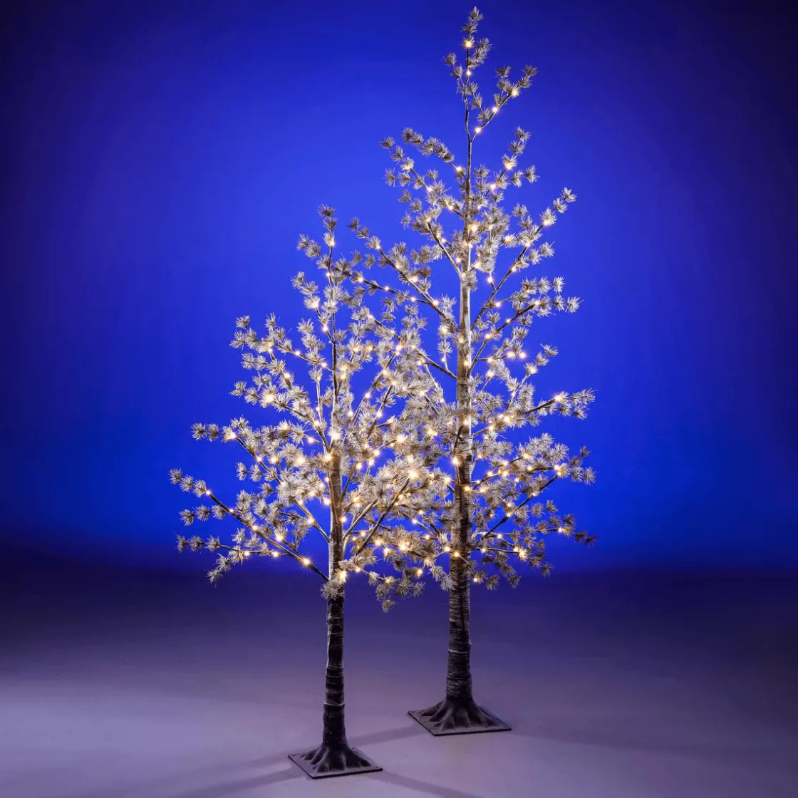 DecoWoerner Árboles Artificiales|Luces De Navidad>Árbol LED Blanco Cálido 210 Cm
